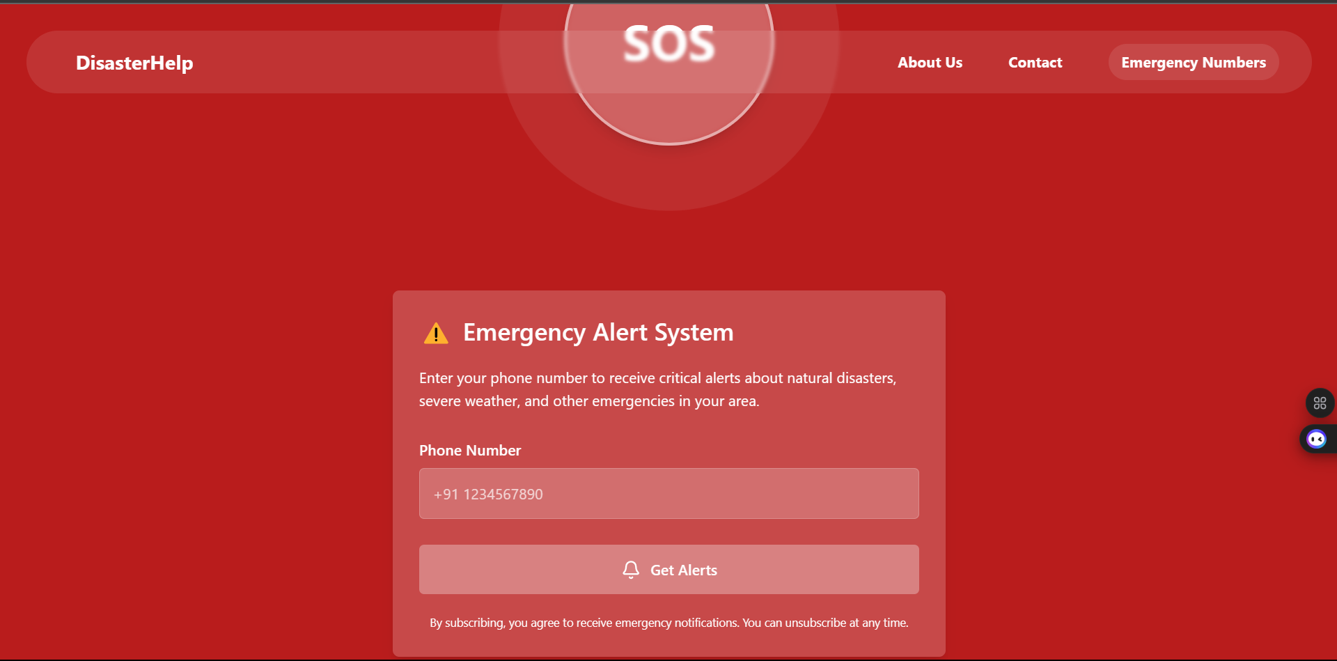 Disaster Management System